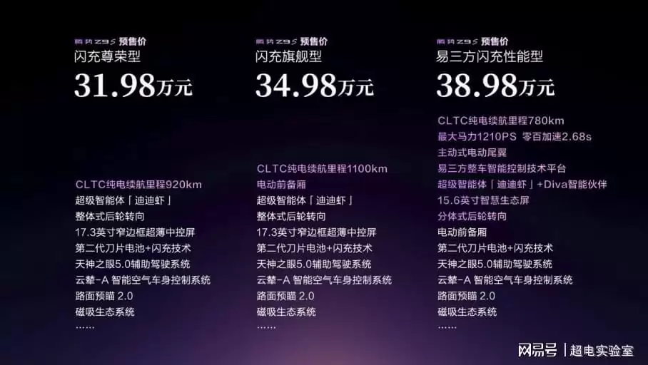 31.98万起的腾势Z9S，把百万超跑技术掰碎了喂给普通人