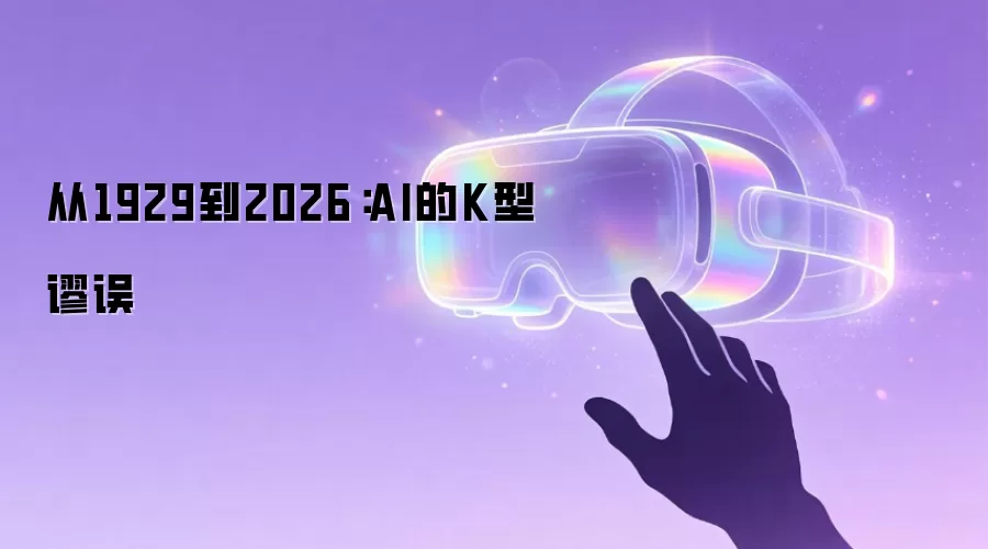 从1929到2026:AI的K型谬误