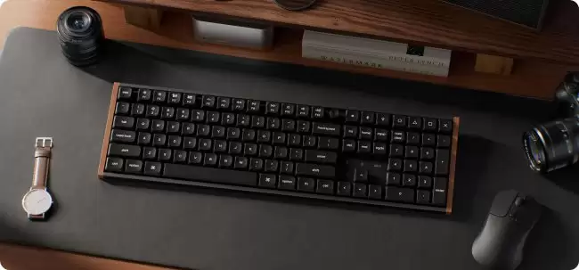 Keychron 推出 K5 Ultra 8K 矮轴机械键盘：樱桃木饰板、8K 回报率 115 美元